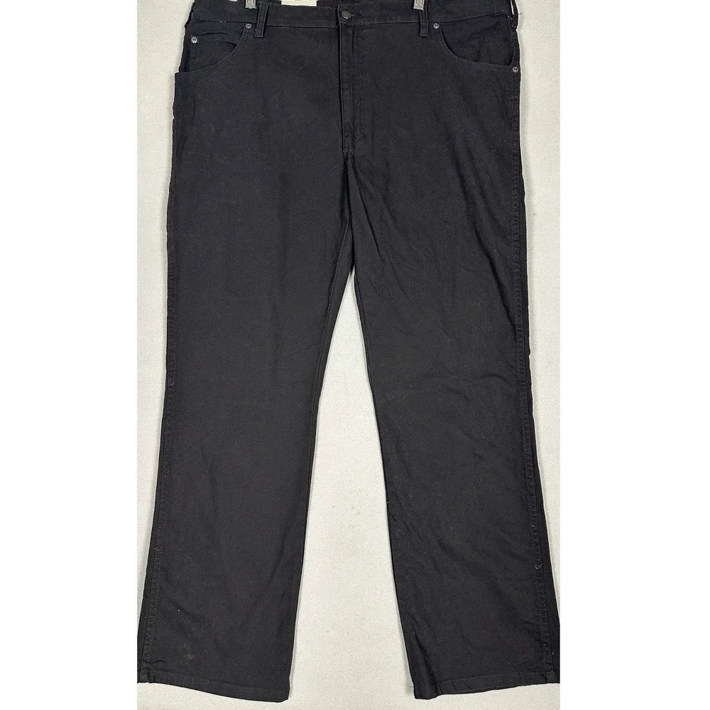 NEW Dickies Dungaree Jeans Men 40X32 Black Flex Regular Fit Straight Leg Stretch